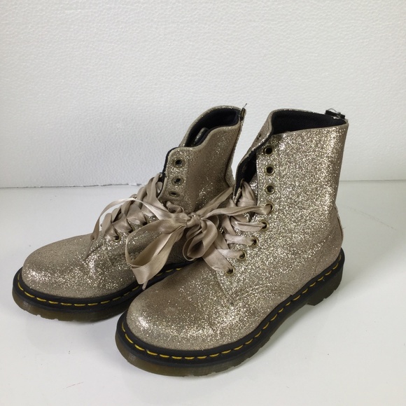 womens glitter dr martens